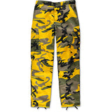 Sweatpants Dafeili Yellow BDU Camouflage Cargo Pants Hiphop Loose Feet Hip Hop European and American Style High Street Men's Pants