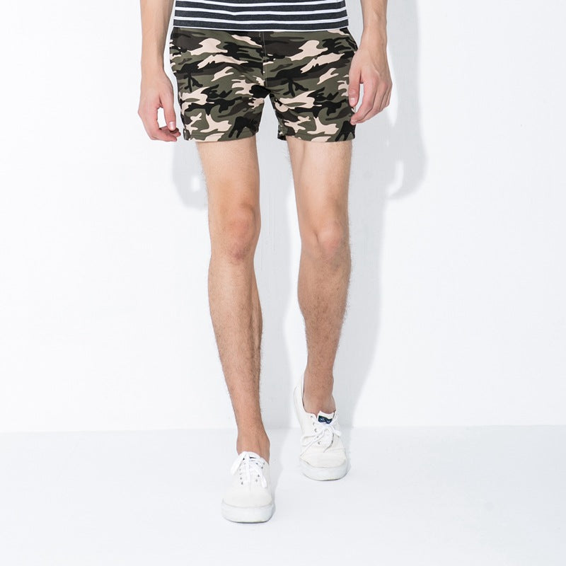 5 Inch Inseam Shorts Camouflage Shorts Men's Shorts Beach Pants Men's Sports Pirate Shorts Fitness Running Short-Length Pants