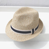 Fedora Golf Hats Straw Hat Female Sun Hat Male Beach Hat Fedora Hat