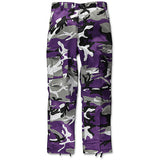 Hip Hop Camoufiage Print Savage Orange Camo Cargo Pants Dafeili Pants Casual Street plus Size Retro Sports Cargo Pants