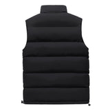 Men's Vest Casual Sleeveless Jacket Men Jacket plus Size Casual Men's Clothing Autumn and Winter