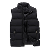 Men's Vest Casual Sleeveless Jacket Men Jacket plus Size Casual Men's Clothing Autumn and Winter