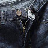 Straight Fit Prospector Jean for Men Baggy Denim Pants Loose Man Stretch Relaxed Jean Autumn Winter Elastic plus Size Straight Men Jeans Big Size Men Jeans