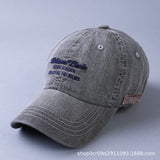 Joe Goldberg Hats Denim Hat Men's and Women's Spring/Summer Autumn Baseball Cap Sports Sun-Proof Peaked Cap