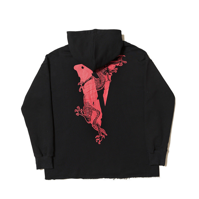 Vlone Hoodie Autumn and Winter Popular Printed Hoodie Sweater Star Men's Coat