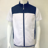 Men's Golf Vest Sports Slim Jacket Men's Sport Leisure Vest Golf Autumn and Winter Clothing Men's Stitching
