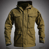 Tactics Style Men Outdoor Windproof Coat Men Casual Jacket Men Outdoor Tactics Trench Coat