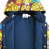 A Ape Print Toddler Romper Jumpsuit Romper Sweater Fleece-Lined Baby Jumpsuit