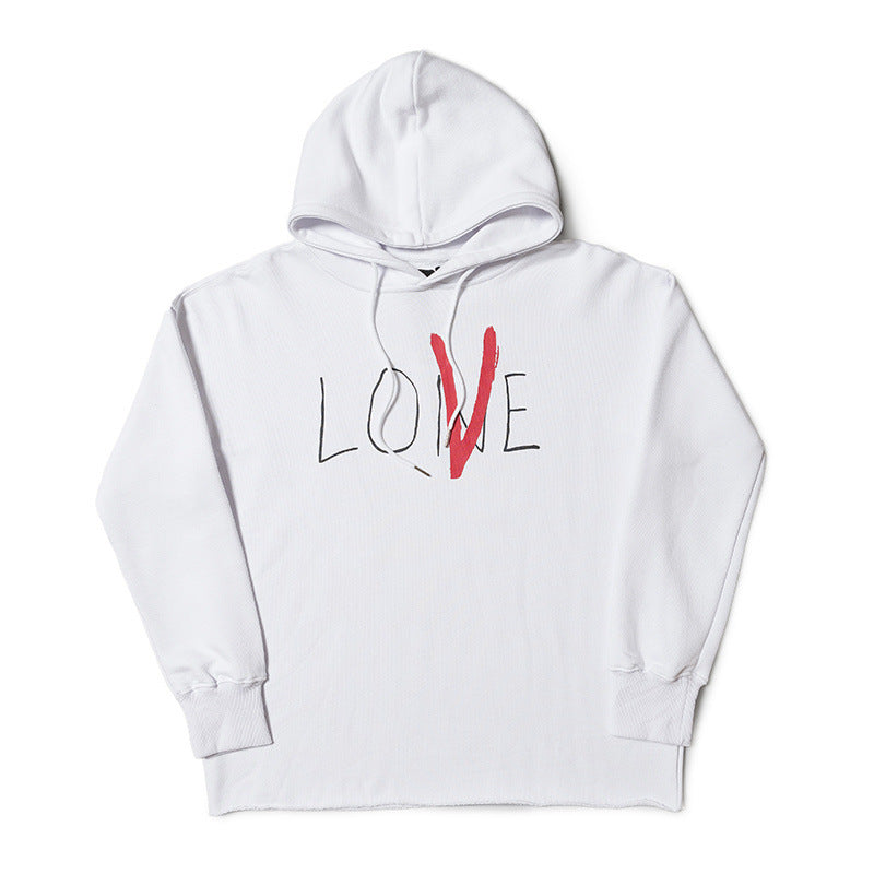 Vlone Hoodie Autumn and Winter Men's Men's Pullover Hooded Sweater European and American Fashionable Jacket