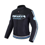 Women's Motorcycle Jacket with Armor Motorcycle Racing Suit Spring and Summer Mesh Breathable Cycling Protective Clothing