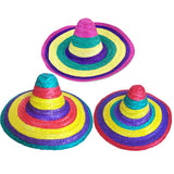 Sombreros Hat Halloween Hat Fancy Dress Ball Party Performance Performance Adult Men Color Mexican Hat
