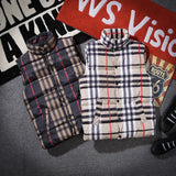 Men's Vest Casual Sleeveless Jacket Men Jacket Outdoor Sports Plaid for Men Vest Warm