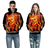 Fire and Ice Hoodie 3D Printing