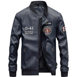Urban Leather Jacket Spring and Autumn PU Leather Jacket Fashion Casual Leather Coat Motorcycle Clothing