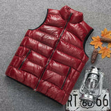 Men's Vest Casual Sleeveless Jacket Men's Jacket Men's down Cotton Vest Male Vest Slim Fit