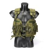 Tactics Style Men's Outdoor Vest Tactical Vest Multi-Functional Tactical Vest Field Bulletproof Camouflage Suit