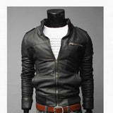 1970S East West Calfskin Motorcycle Jacket, Fall/Winter Biker's Leather Jacket Men's Leather Jacket