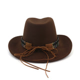 Wester Hats Woolen Hat Ethnic Style Couple Hats