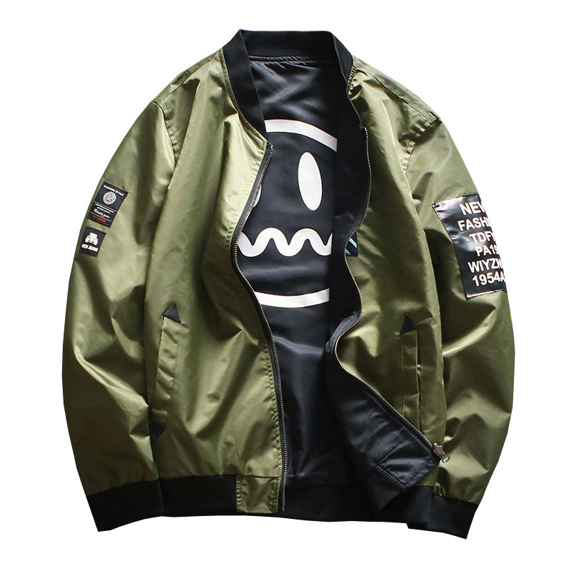 Kanye Bomber Jacket Casual Fashion Loose