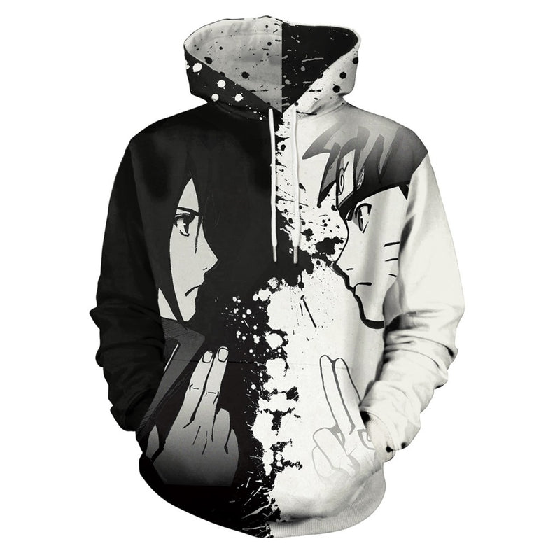 Anime Hoodie Hoodies Pullover Cosplay Costume Anime 3D Printed Hoodie Male