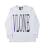 Vlone Sweatshirt Autumn and Winter Long Sleeve Tshirt Versatile Top
