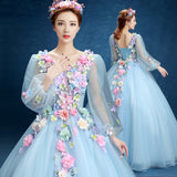Fairytale Dresses Costume Pettiskirt Length Host Evening Dress