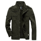 Urban Leather Jacket Military Style Men's Military Jacket Men's Youth Cotton Military Suit Casual Jacket