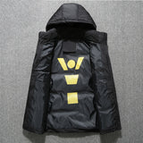 Doudoune Winter Men's down Jacket Short Type Hooded Jacket Outdoor Sportswear Casual Jacket Men