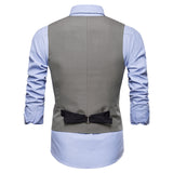 Mens Dress Vests Business Waistcoa Blazer Casual and Comfortable