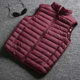 Men's Vest Casual Sleeveless Jacket Men Jacket Vest Men's Vest Large Size Autumn and Winter Clothing