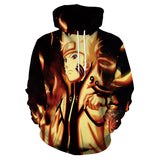 Anime Hoodie Hoodies Pullover Cosplay Costume Anime 3D Printed Hoodie Male