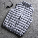 Men's Vest Casual Sleeveless Jacket Men Jacket Vest Men's Vest Large Size Autumn and Winter Clothing