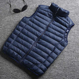 Men's Vest Casual Sleeveless Jacket Men Jacket Vest Men's Vest Large Size Autumn and Winter Clothing