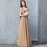 Fairytale Dresses Long Gold Dress