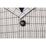 Tuxedo Vests Men Suit Vest Autumn and Winter Leisure Men's Plaid Vest