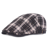 Scally Cap Checked Cloth Peaked Cap