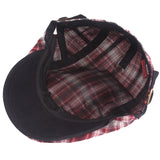 Scally Cap Checked Cloth Peaked Cap