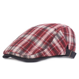 Scally Cap Checked Cloth Peaked Cap