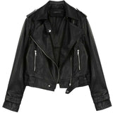 Hot Pink Motorcycle Jacket Leather Coat Motorcycle Clothing Lady Leather Jacket Punk Women's Short Pu Jacket