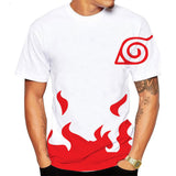 Anime Tshirts Aesthetic Men's Shirt Anime Short-Sleeved T-shirt Men's 3D Digital Printing Men's Large Size T-shirt