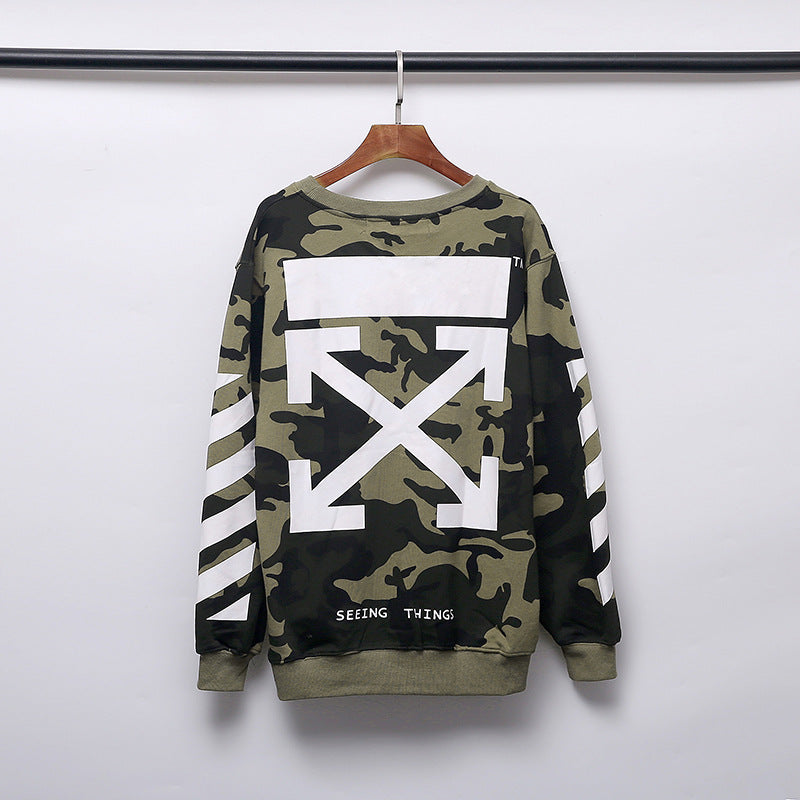 Arrow Cotton Terry Round Neck Sweater Owt