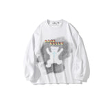 Mens Fall Outfits Round Neck Long Sleeve Sweater Loose Autumn and Winter Pullover Casual Jacket