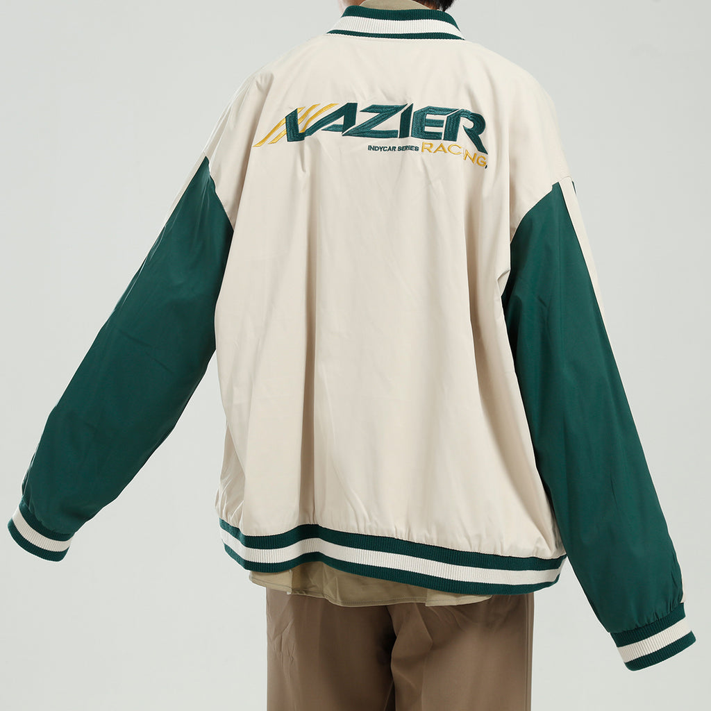 Spring Loose Embroidery Stitching Stand Collar Baseball Uniform Jacket Jacket Large Size Men's Baseball Uniform