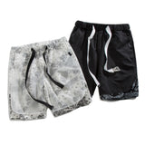 Men Pants Men's Clothes Summer Wear Vintage Men's Shorts Casual Loose Paisley Belt Fifth Pants Women