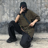 Harajuku Clothing Men's Tshirt Classic Retro Shirts Summer Retro Lapels Polo Shirt Men and Women Casual Short Sleeve T-shirt Top