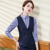 Women Pants Suit Uniform Designs Formal Style Office Lady Bussiness Attire Winter Fashion Suit Uniform