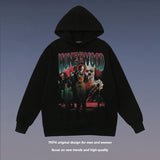 Men's Fall Outfits Printed Sweater Men's and Women's Oversize Loose Street Top