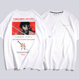 Demon Slayer Tshirt Men's Classic Shirts Anime Character Costume T-shirt Short Sleeve Anime Print Men's Casual Fashionable