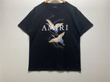 Amiri T Shirt Round Neck Printed Loose