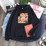 Anime Hoodie Hoodies Pullover Cosplay Costume Autumn and Winter Fleece Printed Student Hoodie Men